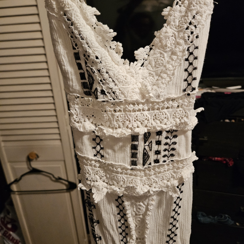 Miss Me White Lace Garment